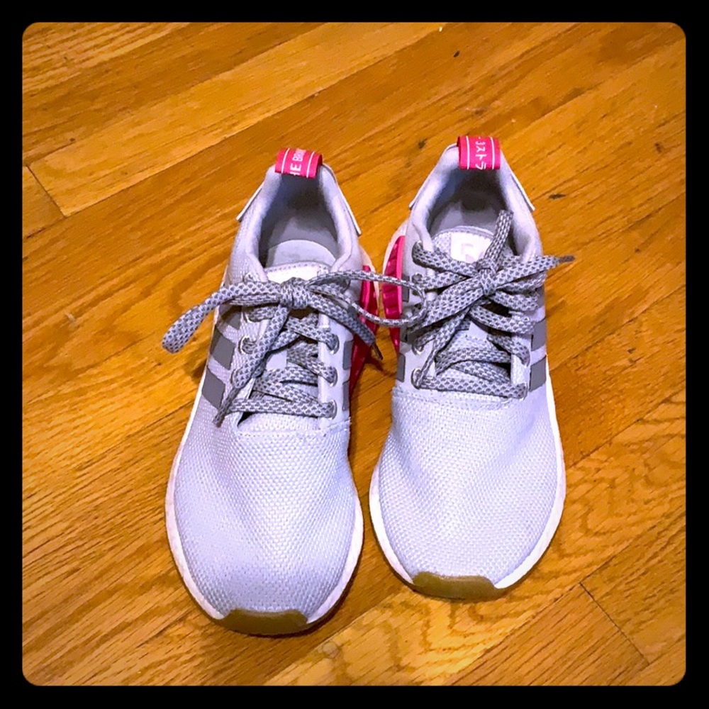 ADIDAS ORG WOMEN'S NMD R2 - GREY/PINK